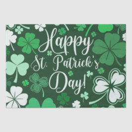 Shamrock St. Patrick's Day Tissuepapier