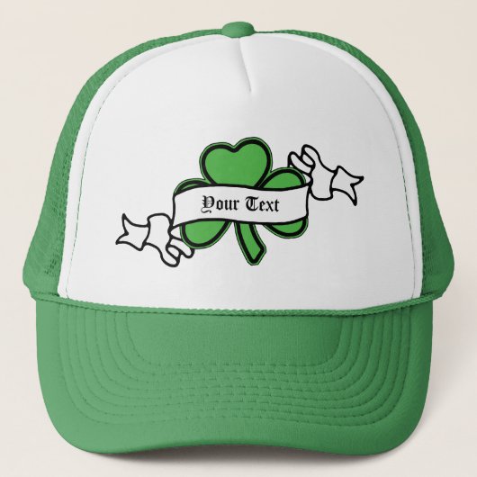  Shamrock St. Patrick's Day Trucker Pet (Voorkant)