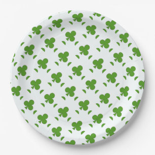 Shamrock St. Patrick's Day Vakantie Papieren Bordje