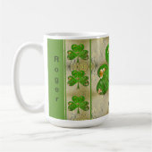 Shamrock St. Patrick's kabouter Koffiemok (Links)