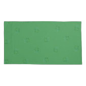 Shamrock St. Patrick's Kussensloop (Achterkant-Links)