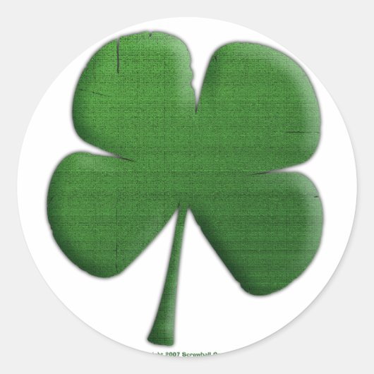 Shamrock Stickers (Voorkant)