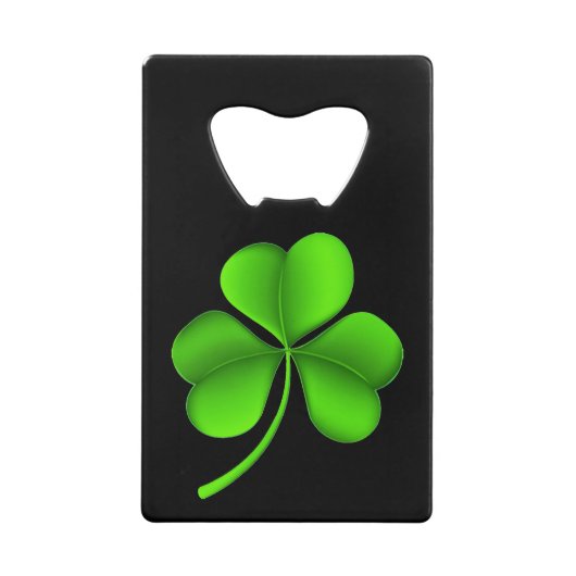 Shamrock sur le contact noir (Devant)