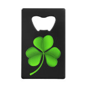 Shamrock sur le contact noir (Dos)