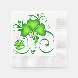 Shamrock Swirl Napkins Servet