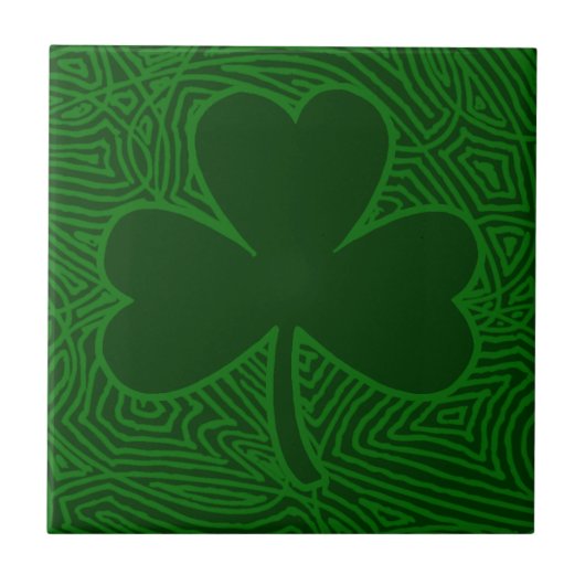 Shamrock Tegeltje (Voorkant)