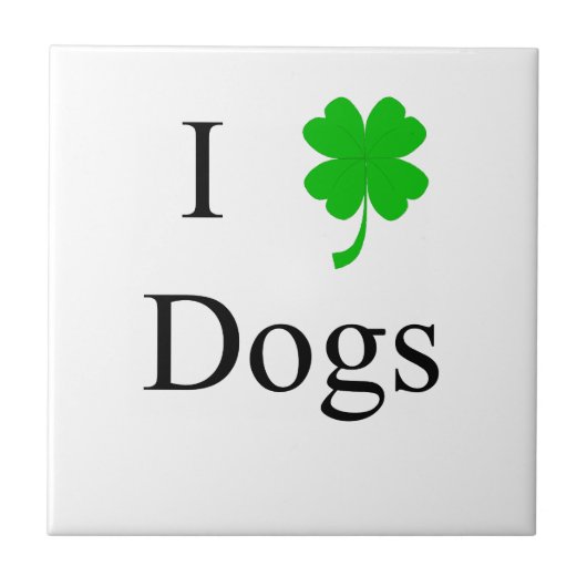 Shamrock Tegeltje (Voorkant)