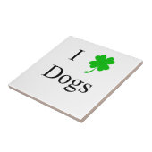 Shamrock Tegeltje (Zijkant)