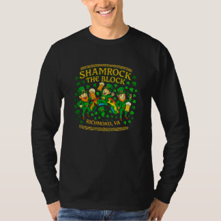 Shamrock the Block Richmond VA Festival T-Shirt