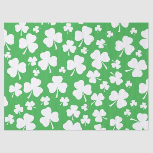 Shamrock Tissue Paper. Tissuepapier (Voorkant)