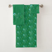 Shamrock Towel Bad Handdoek (Insitu)