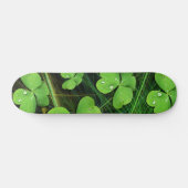 Shamrock vert Clover St Patrick's Day Skateboard (Horz)
