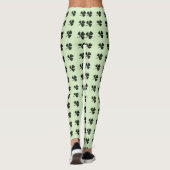 Shamrock vert Clover St. Patricks Jour Leggings (Dos)