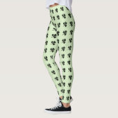 Shamrock vert Clover St. Patricks Jour Leggings (Gauche)