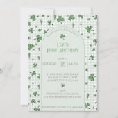Shamrock Vert - Invitation photo (Devant)