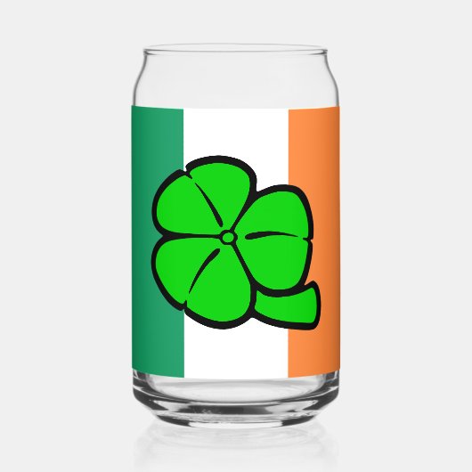 Shamrock vert Saint Patrick's Day Floral Vector (Recto)