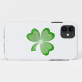 Shamrock White iPhone 5 hoesje (Achterkant (horizontaal))