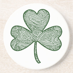 Shamrock Zandsteen Onderzetter