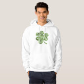 Shamrocken in een shamrock hoodie (Voorkant volledig)
