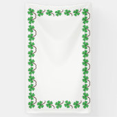  Shamrocken Spandoek (Verticaal)