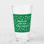 Shamrocks 4-leafed clovers - Licht tot donkerder G Glas (Voorkant)