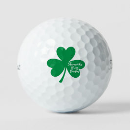 'Shamrocks Bring Birdies' St. Patrick's Day Fun Golfballen