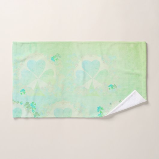 Shamrocks bruyants (Serviette à main)