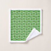 Shamrocks chanceux (Gant de toilette)