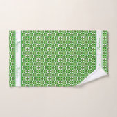 Shamrocks chanceux (Serviette à main)