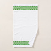 Shamrocks chanceux (Serviette à main)