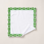 Shamrocks chanceux (Gant de toilette)