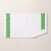 Shamrocks chanceux (Serviette à main)