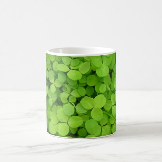 Shamrocks chanceux ! Café Mug (Centre)