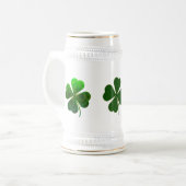 Shamrocks chanceux - tasse (Devant gauche)