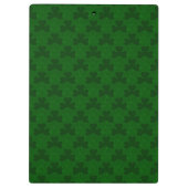 Shamrocks Clipboard Klembord (Achterkant)