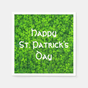 Shamrocks Clover laat St. Patrick's Day Party Servetten