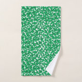 Shamrocks de la Saint Patrick (Serviette à main)