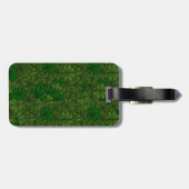 Shamrocks Digital Art Pattern St Patricks Bagagelabel (Achterkant horizontaal)