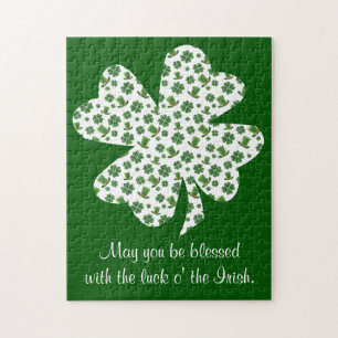 Shamrocks en Top Hats 2 Legpuzzel