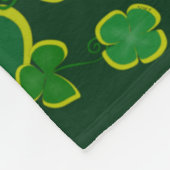 Shamrocks Fleece Blanket Deken (Hoek)