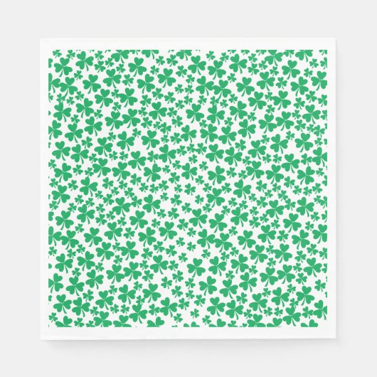 Shamrocks for St Patricks Day Servet (Voorkant)