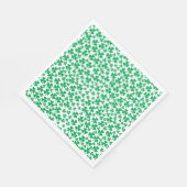 Shamrocks for St Patricks Day Servet (Hoek)
