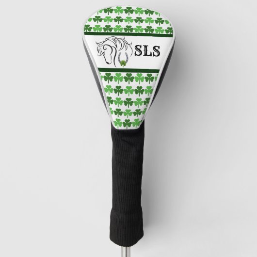 Shamrocks Golfheadcover (Voorkant)