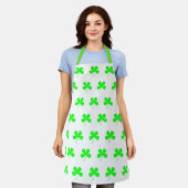 Shamrocks Green St. Patricks All-Over Print Schort (Gedragen)