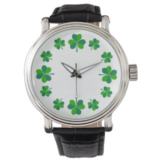 Shamrocks Horloge