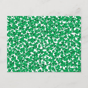 shamrocks, Ierland, Iers, trots om Iers te zijn Briefkaart