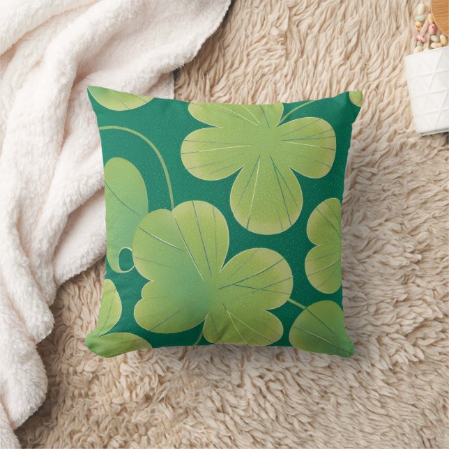Shamrocks Kussen (Deken)