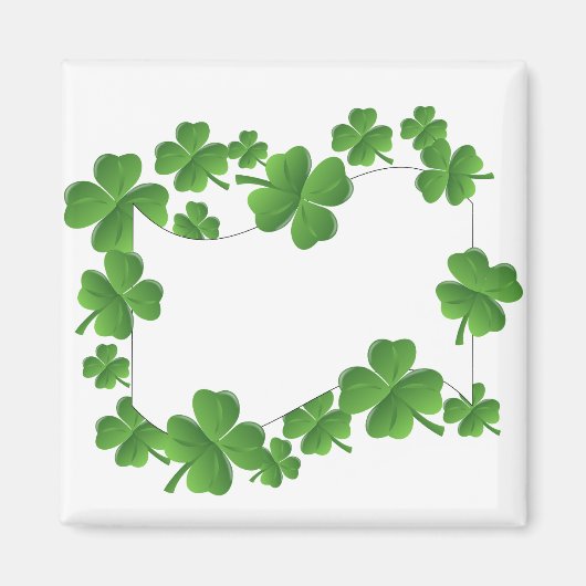 Shamrocks Magneet (Voorkant)