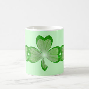 Shamrocks mok green