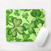 Shamrocks - Mousepad Muismat (Met muis)